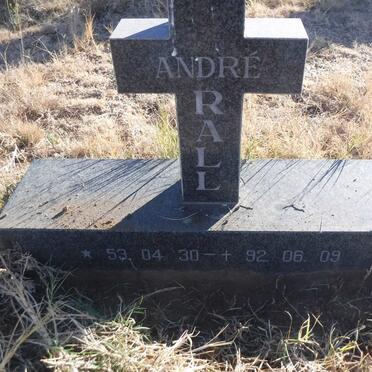 RALL  André 1953-1992