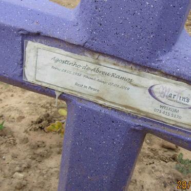 RAMOS Agostinho De Abreu 1958-2019