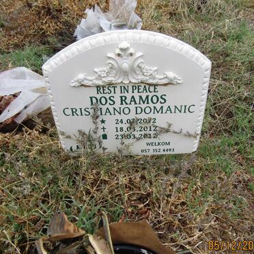 RAMOS Christiano Domanic, Dos 2012-2012