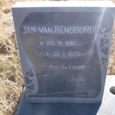 RENSBURG Jan, van 1910-1979