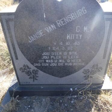 RENSBURG C.M., Janse van 1943-1982