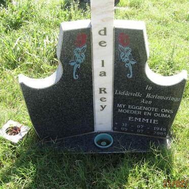 REY Emmie, de la 1948-2005