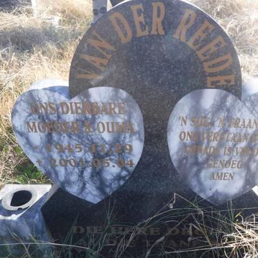 REEDE, ? van der 1945-2001