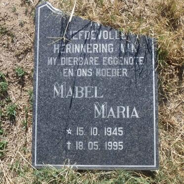 RENSBURG Mabel Maria, Janse van 1945-1995