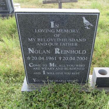 REINHOLD Nolan 1961-2004