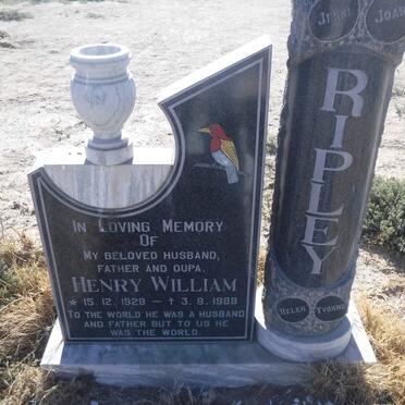 RIPLEY Henry William 1928-1988