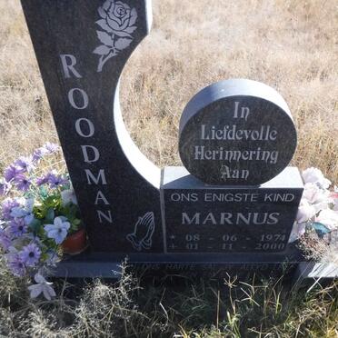 ROODMAN Marnus 1974-2000