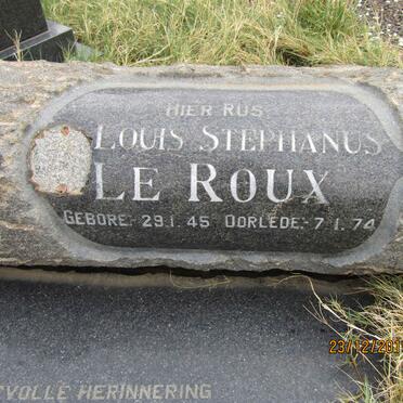 ROUX Louis Stephanus, le 1945-1974