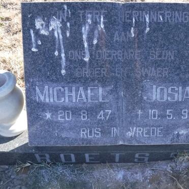 ROETS Michael Josias 1947-1997