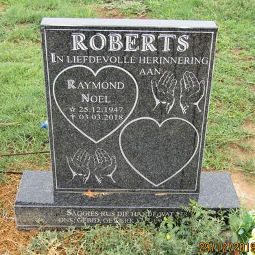 ROBERTS Raymond Noel 1947-2018
