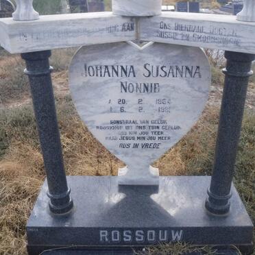 ROSSOUW Johanna Susanna 1964-1991