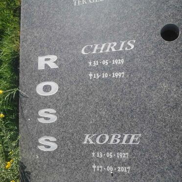 ROSS Chris 1929-1997 &amp; Kobie 1927-2017