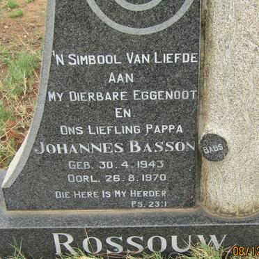 ROSSOUW Johannes Basson 1943-1970