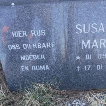 ROSE Susanna Maria 1905-1995