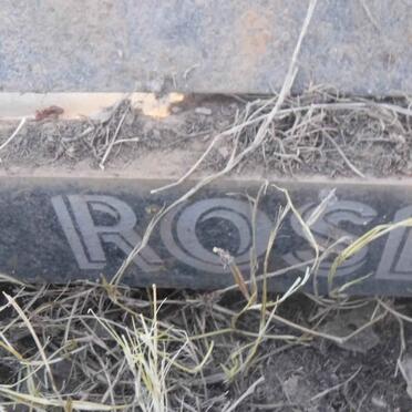 ROSE Susanna Maria 1905-1995