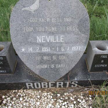 ROBERTS Neville 1951-1977