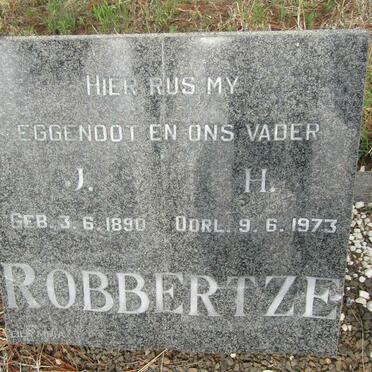 ROBBERTZE J.H. 1890-1973