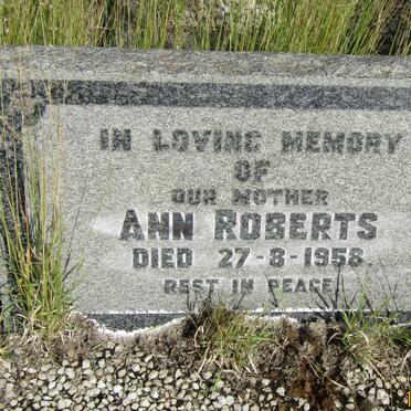 ROBERTS Ann -1958