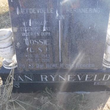 RYNEVELD L.S., van 1943-1996