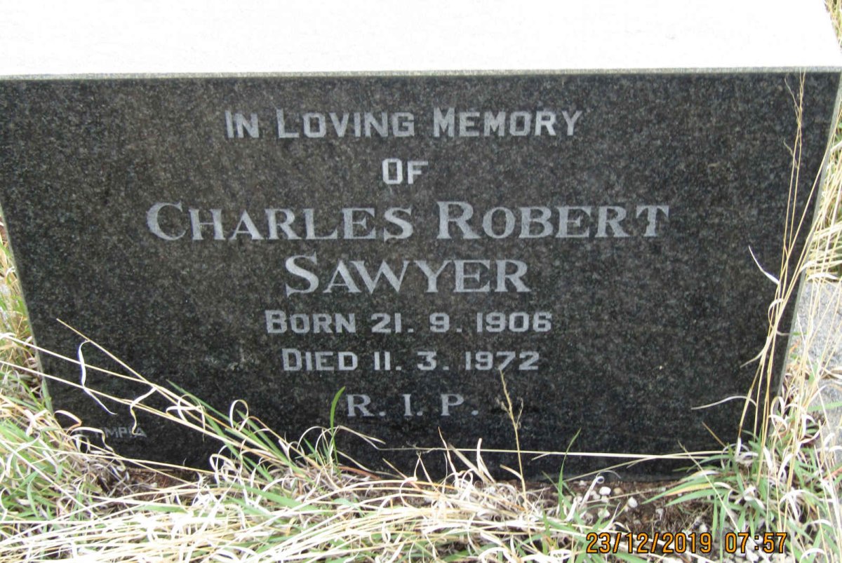 SAWYER Charles Robert 1906-1972