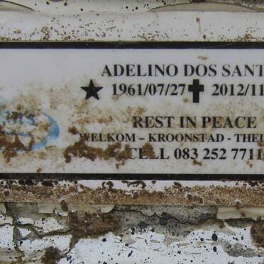 SANTOS Adelino, dos 1961-2012
