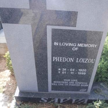 SAVVA Phedon Loizou 1920-1999