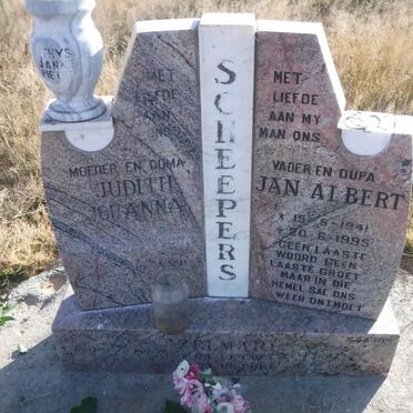SCHEEPERS Jan Albert 1941-1995 &amp; Judith Johanna