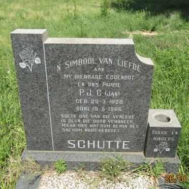 SCHUTTE P.J.C. 1928-1966