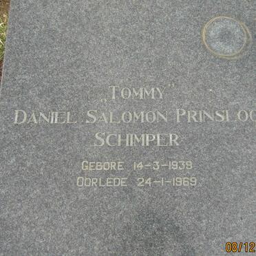 SCHIMPER Daniel Salomon Prinsloo 1939-1969