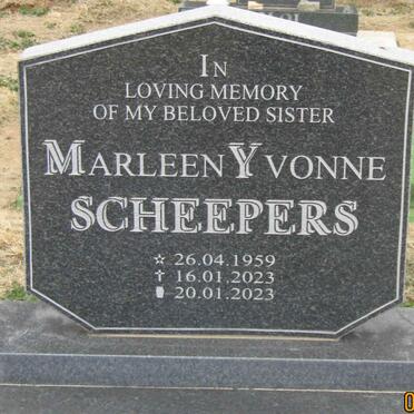 SCHEEPERS Marleen Yvonne 1959-2023