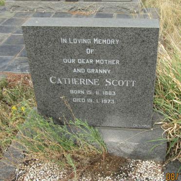 SCOTT Catherine 1883-1873