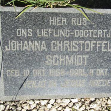 SCHMIDT Johanna Christoffelina 1958-1959