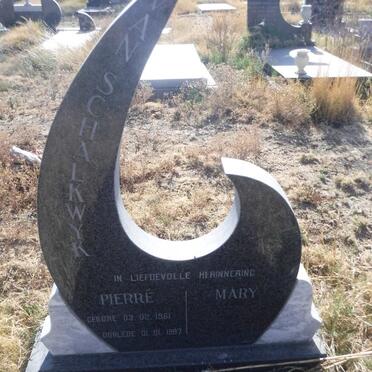 SCHALKWYK Pierre, van 1961-1987 &amp; Mary