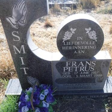 SMIT Frans Petrus 1917-1988
