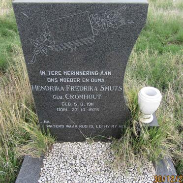 SMUTS Hendrika Fredrika nee CROMHOUT 1911-1975