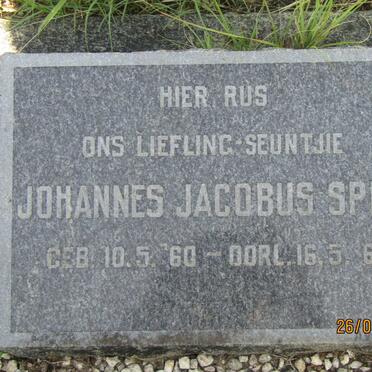 SPIES Johannes Jacobus 1960-1960