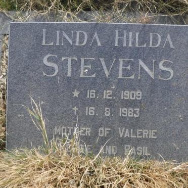 STEVENS Linda Hilda 1909-1983