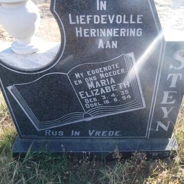 STEYN Maria Elizabeth 1935-1994