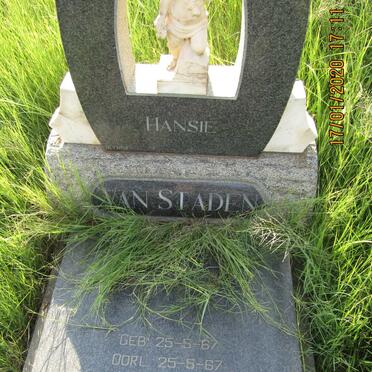 STADEN Hansie, van 1967-1967