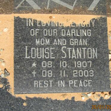 STANTON ? 1903-1966 &amp; Louise 1907-2003