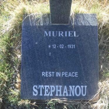STEPHANOU George 1921-2003 &amp; Muriel 1931-