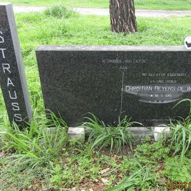 STRAUSS Christian Beyers De Wet 1915-1977