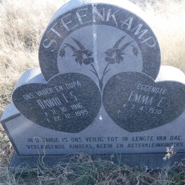 STEENKAMP Dawid I.S. 1916-1995 &amp; Emma E. 1930-