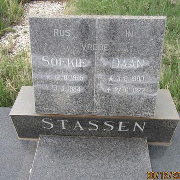 STASSEN Daan 1900-1977 &amp; Soekie 1905-1984