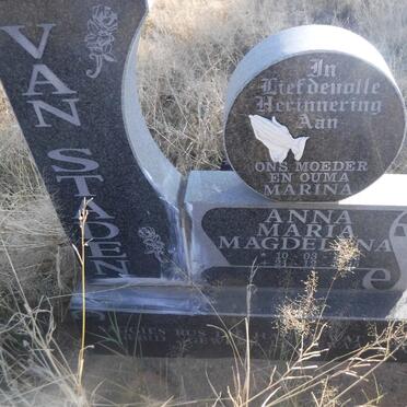 STADEN Anna Maria Magdelena, van 19?4-1995