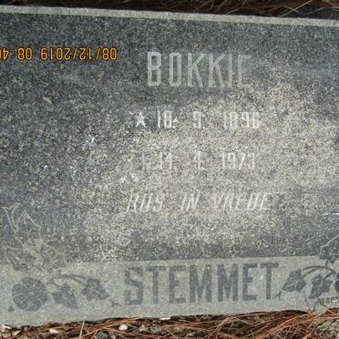 STEMMET Bokkie 1896-1973
