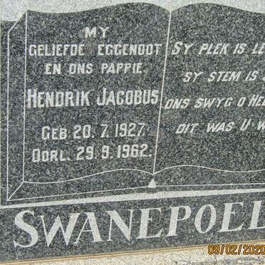 SWANEPOEL Hendrik Jacobus 1927-1962