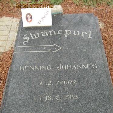 SWANEPOEL Henning Johannes 1972-1985