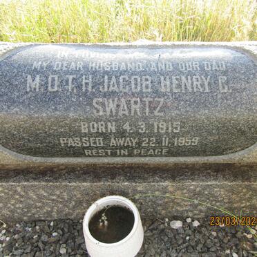 SWARTZ Jacob Henry C. 1915-1959