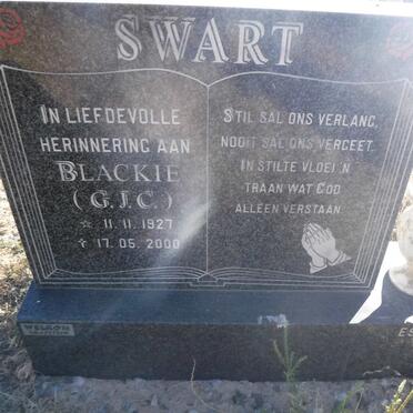 SWART G.J.C. 1927-2000